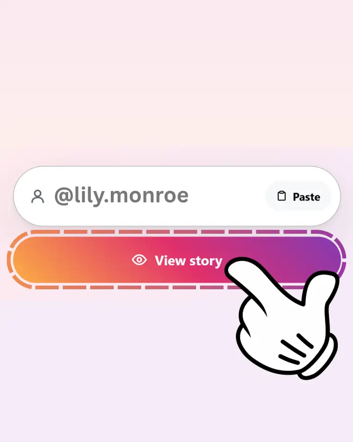 StoryPeeker loading a public Instagram profile after the search runs